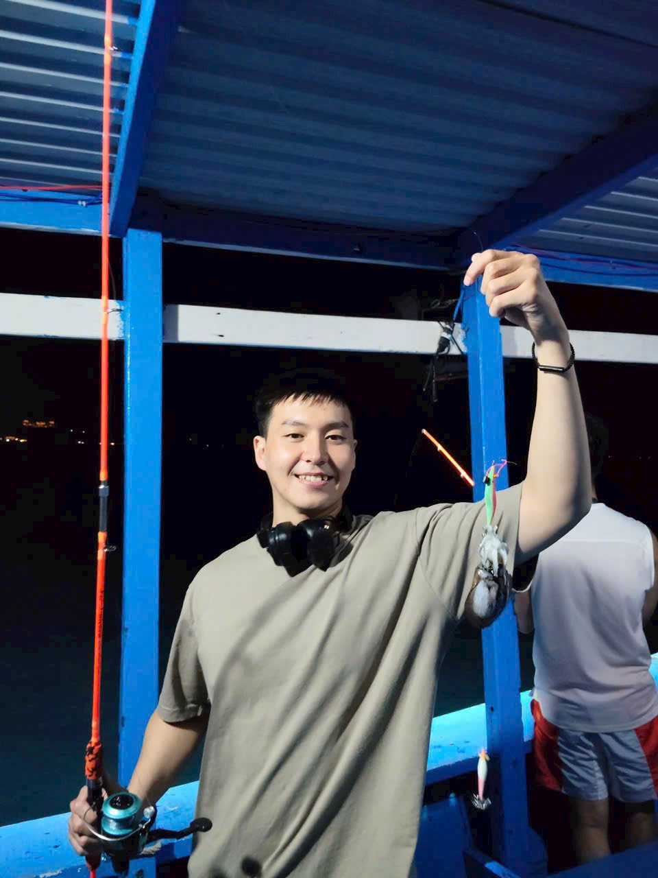 Морская рыбалка или Ночная рыбалка на кальмаров